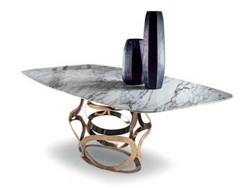 ICON - Rectangular marble table by Costantini Pietro - view 2